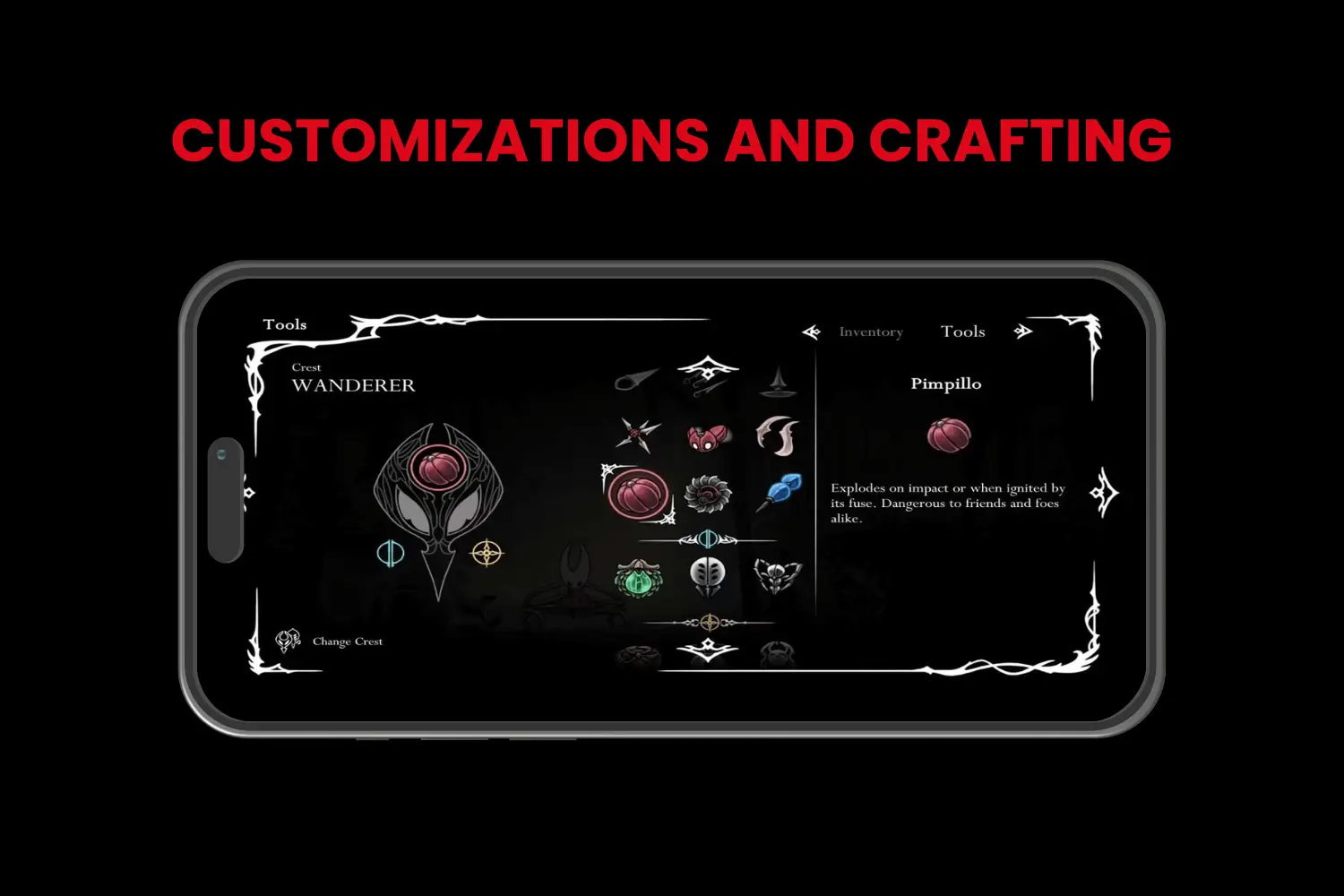 customization and crafting