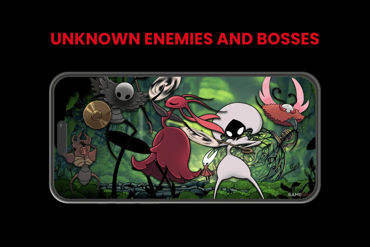 unknown enemies and bosses